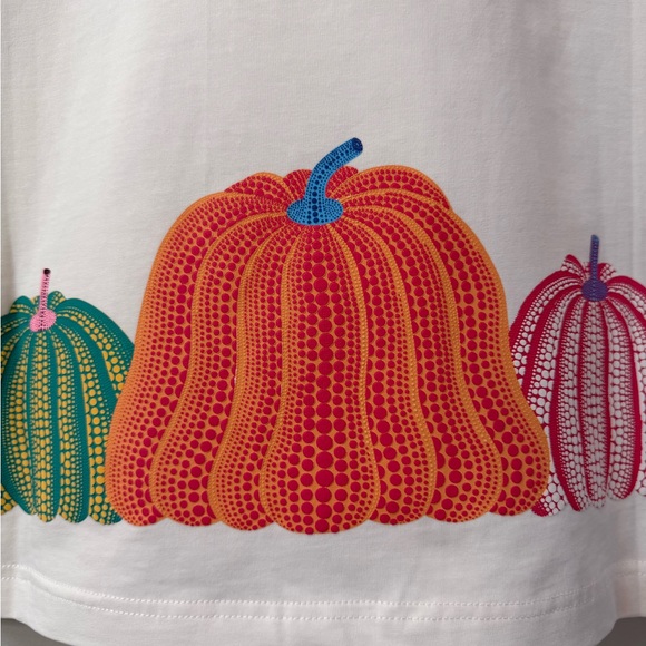 Louis Vuitton White Tee with Colorful Pumpkin - Picture 6 of 7